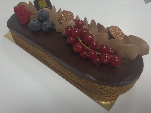 Chocolade caramel slof